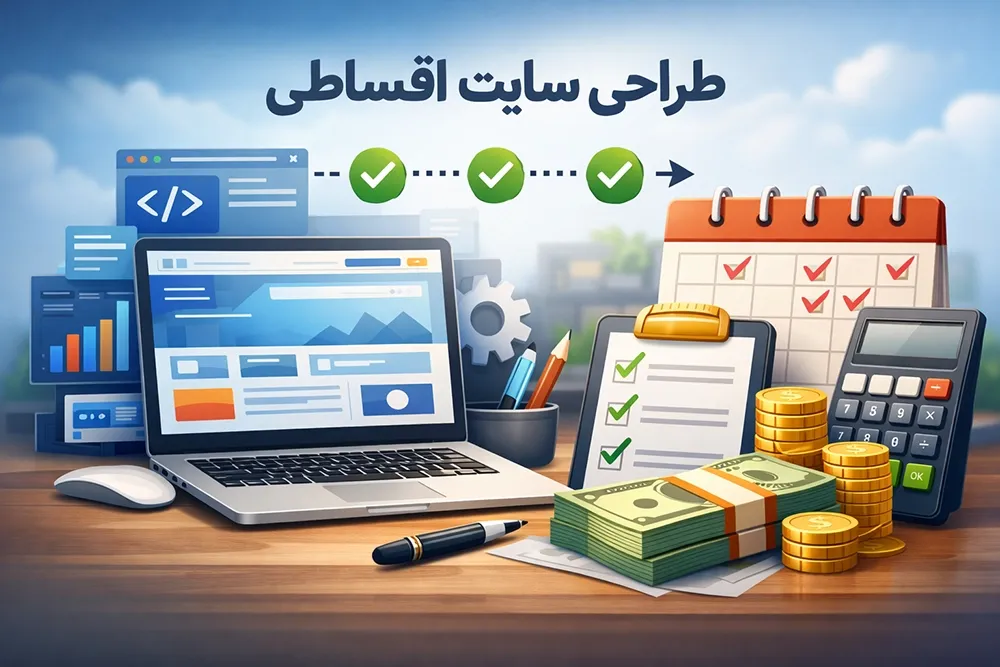 طراحی سایت قسطی سایتینو